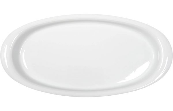 TRAVESSA OVAL 56X27CM DUO BRANCO